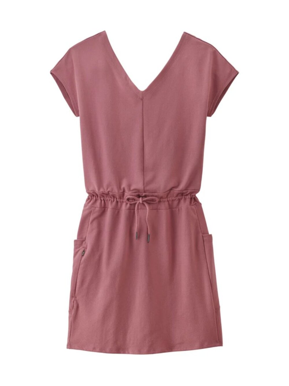 Patagonia Organic Cotton Roaming Cut-Out Dress - Light Pink - Size M